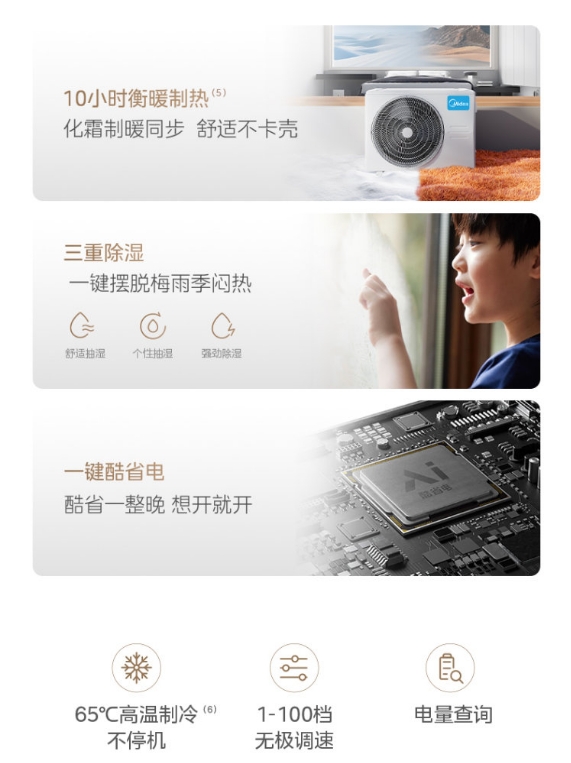 美的空调1.5P挂机风语者F2  KFR-35GW/F2