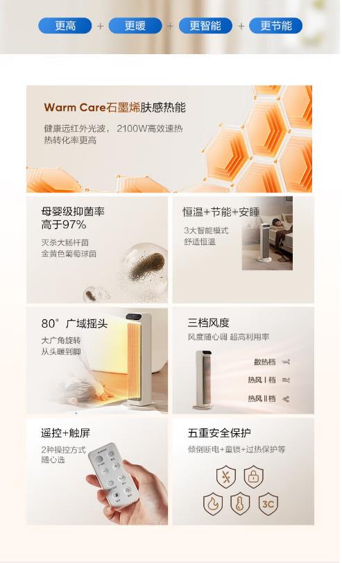 艾美特取暖器HP21-R131