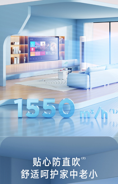 小天鹅空调3P柜机KFR-72LW/W12-1